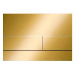 Clapeta de actionare Tece model Square Gold optic lucios