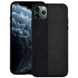 Husa telefon Plastic iPhone 11 Pro 5.8 Textil Black