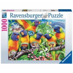 Puzzle Tinutul Loriinilor, 1000 Piese