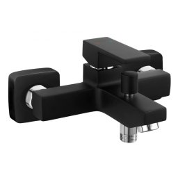 Baterie Cada+Dus Zicco, Negru Mat