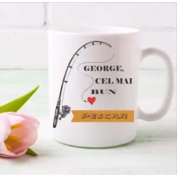 Set cani cel mai bun pescar cea mai buna captura personalizabil cu nume