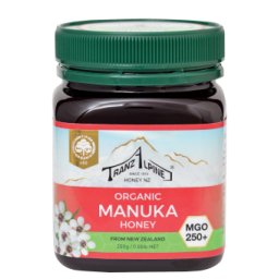 Miere de Manuka MGO 250+ bio 250g TranzAlpine