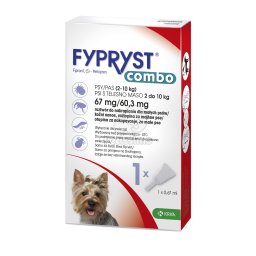 Fypryst Combo S (2-10 kg) 1 pipetă x 0,67 ml