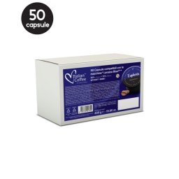 50 Capsule Italian Coffee Euphoria Napoletano – Compatibile Lavazza Blue