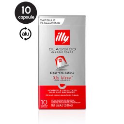 10 Capsule Illy Espresso Classico - Compatibile Nespresso