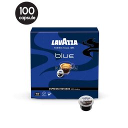 100 Capsule Lavazza Blue Espresso Rotondo
