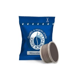50 Capsule Borbone Espresso Miscela Blu – Compatibile Espresso Point