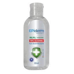EPIderm Protect - Gel Dezinfectant pentru Maini -99,9% (Antibacterian) 80 ml