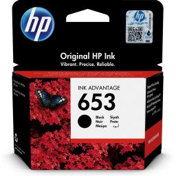 Cartus cerneala HP 653, Negru