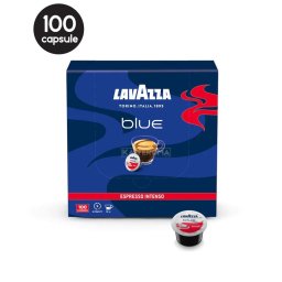 100 Capsule Lavazza Blue Espresso Intenso