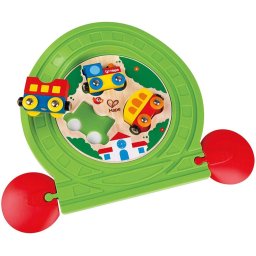 Set trenulet cu puzzle HAPE