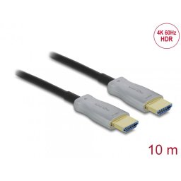 Cablu optic activ HDMI 4K60Hz HDR T-T 10m, Delock 85010