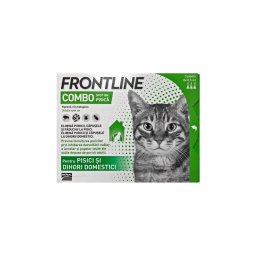 Frontline Combo Pisica, 3 pipete Antiparazitare
