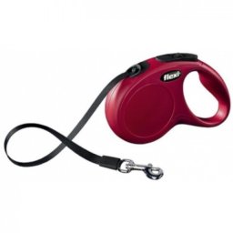 Lesa pentru caini Flexi New Classic Banda L 5M Rosu
