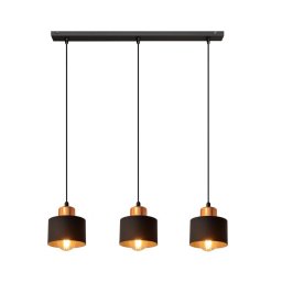 Lustră pe sfoară EDISON 3xE27/15W/230V