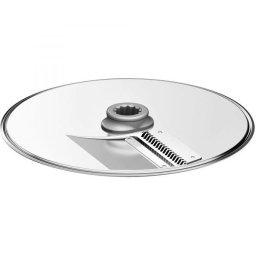 Disc razuire Bosch Julienne (Asia WOK) MUZ9AG1, Taie fructe si legume in stil asiatic, Din otel inoxidabil si plastic, Functioneaza prin MUZ9VL1, Pentru gama MUM9 si Cookit - 17004179