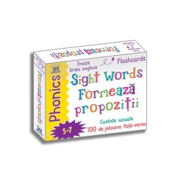 Sight words - Formeaza propozitii - Jetoane Limba Engleza