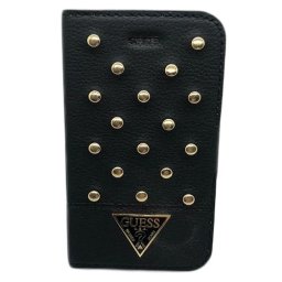 Husa telefon Wallet book iPhone 4 black tinte Guess