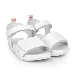 Sandale Fete BIBI Baby Soft Alb Velcro
