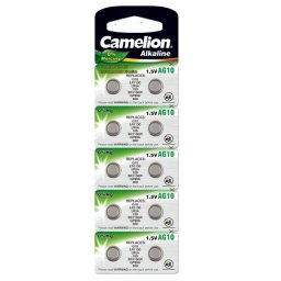 Baterii alcaline Camelion AG10 (LR1130)