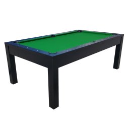 Masa de biliard Fiesta 7 ft neagra cu blat