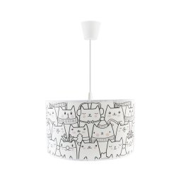Lustră pe cablu pentru copii CATS 1xE27/60W/230V