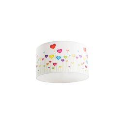 Plafonieră pentru copii HEARTS 1xE27/60W/230V