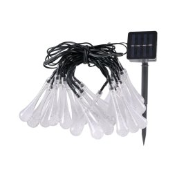 Șir LED solar ICE 30xLED/1,2V 300 mAh IP44