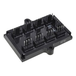 Splitter PWM Phobya de la 4-pini PWM la 8x4-pini PWM, cablu 50cm, alimentare Molex de la sursa, 81136
