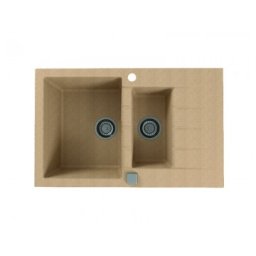 Chiuveta de bucatarie Alveus CADIT 70 G55 BEIGE MELANGE 790x500