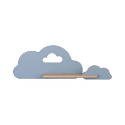 Aplică LED cu raft pentru copii CLOUD LED/5W/230V albastru