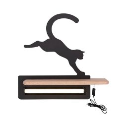 Aplică LED cu raft pentru copii JUMPING CAT LED/5W/230V