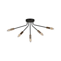 Lustră aplicată TIARA 5xE14/40W/230V