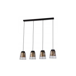 Lustră aplicată FRESNO 4xE27/60W/230V