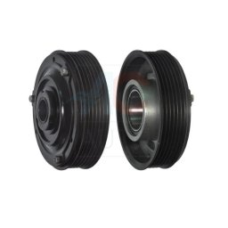 Set fulie si ambreiaj compresor AC SANDEN PXE14 PXE16 6PK 110mm Volkswagen Golf IV, Golf V, Golf VI, Golf VII