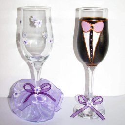 Pahare miri decorate - cod M02