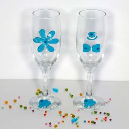 Pahare miri decorate - cod M027
