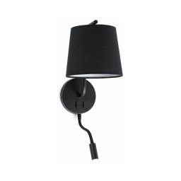 FARO 29330 - Lampă de perete LED BERNI 1xE27/20W/230V + LED/3W