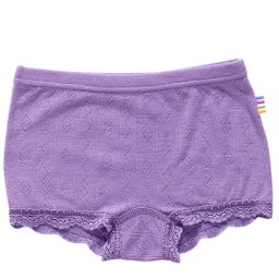 Chilot hipster fete Joha lână merinos si mătase - Basic Purple