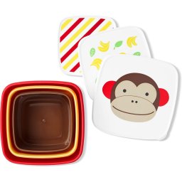 Set 3 cutii pentru pranz Zoo - Maimutica