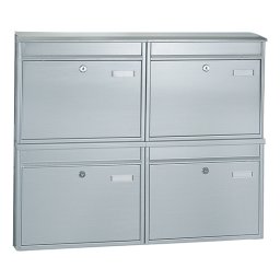 Rottner Modul 4 Cutii Poștale (Fără Stand) Gri