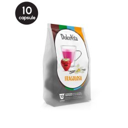 10 Capsule DolceVita Fragolosa - Compatibile Nespresso