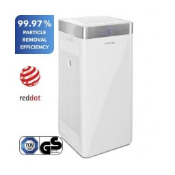 Purificator de aer Trotec AirgoClean 200E, Filtru True HEPA, pentru 66 mp, Ionizare, Indicator calitate aer