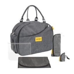 Geanta scutece Weekend Black