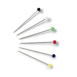 Ace gamalie cu cap de sticla, diverse culori, Prym, 29265