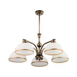 Jupiter 1164 - Lampa suspendata MONTANA 5xE27/60W/230V