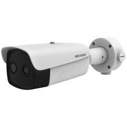 Camera bullet IP cu termoviziune Hikvision DS-2TD2636B-15/P pentru masurarea temperaturii corpului
