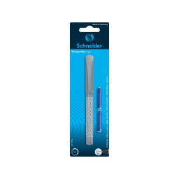 Roller cu cartus SCHNEIDER Easy + 2 rezerve cerneala/blister, gri