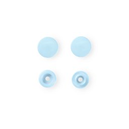 capse plastic (30 perechi) de 12,4 mm albastru deschis Prym