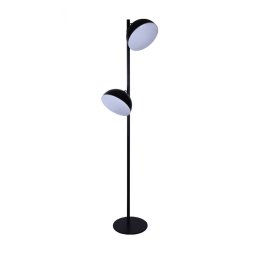 Lampadar living Crowd PT2, H:160 cm D:54 cm, 20W LED, 1000 lumeni, finisaj negru